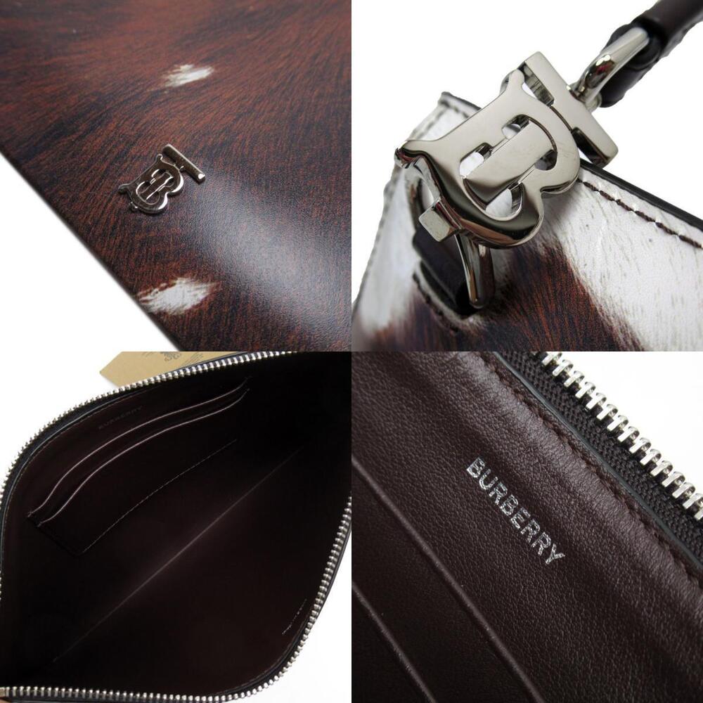 Burberry clutch bag smooth leather calfskin - Picture 5 of 5